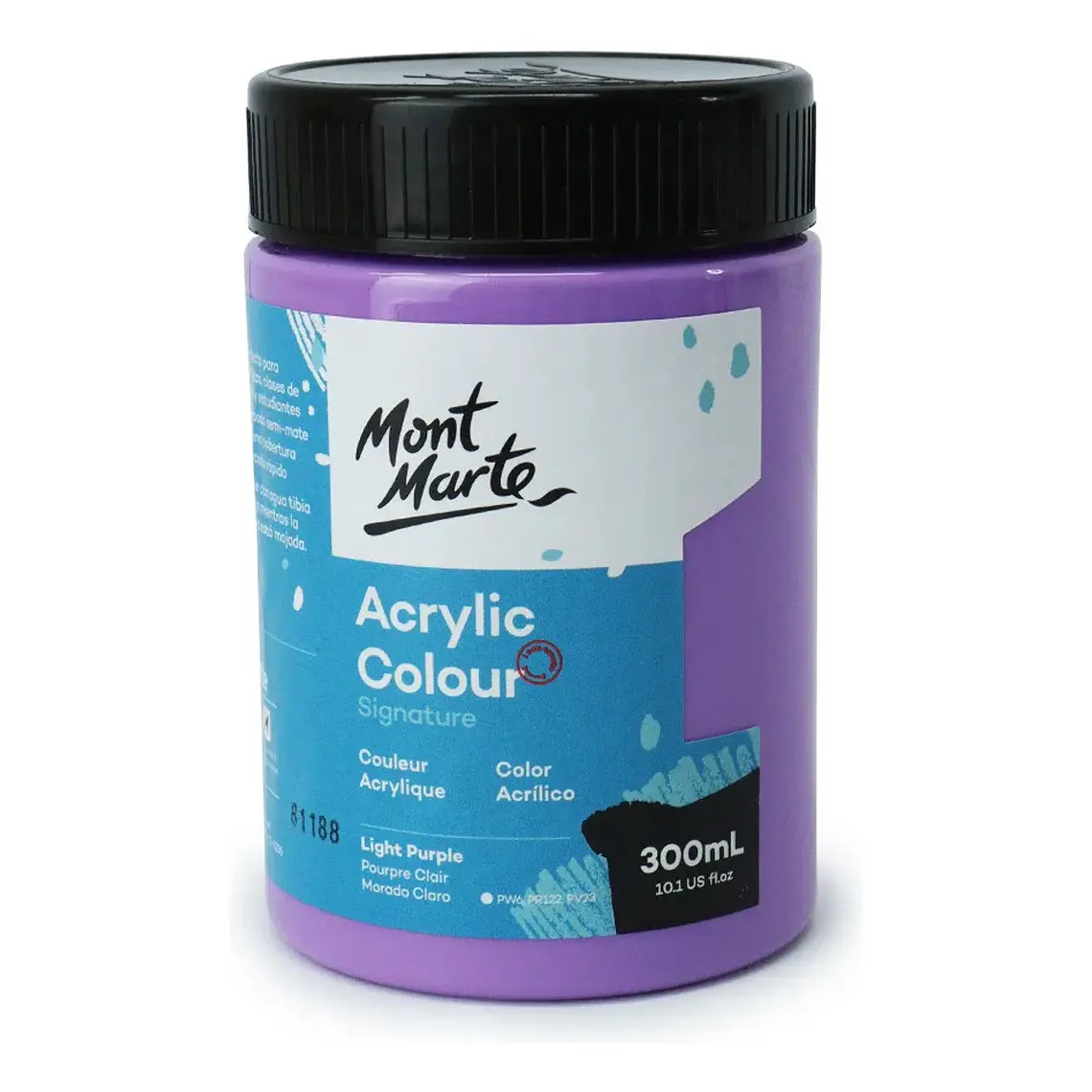 Pintura Acrílica Mont Marte 300 Ml - Varios Colores 1