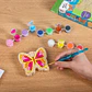 Kit De Pintura Sobre Madera Mont Marte Mariposa 14 Piezas - Miniatura 6