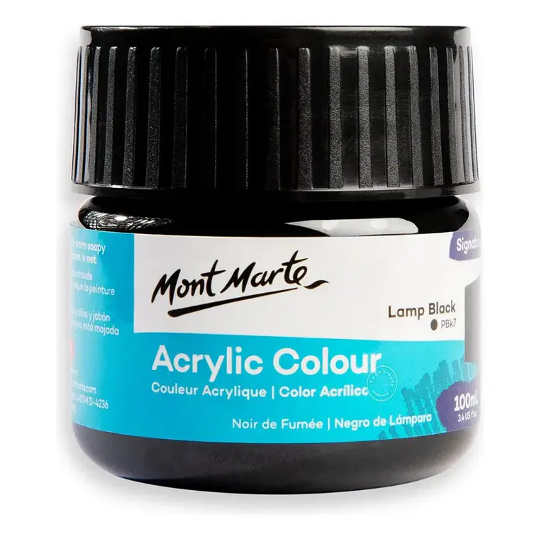 Pinturas Acrílicas Mont Marte Varios Colores 100 Ml Pote 1