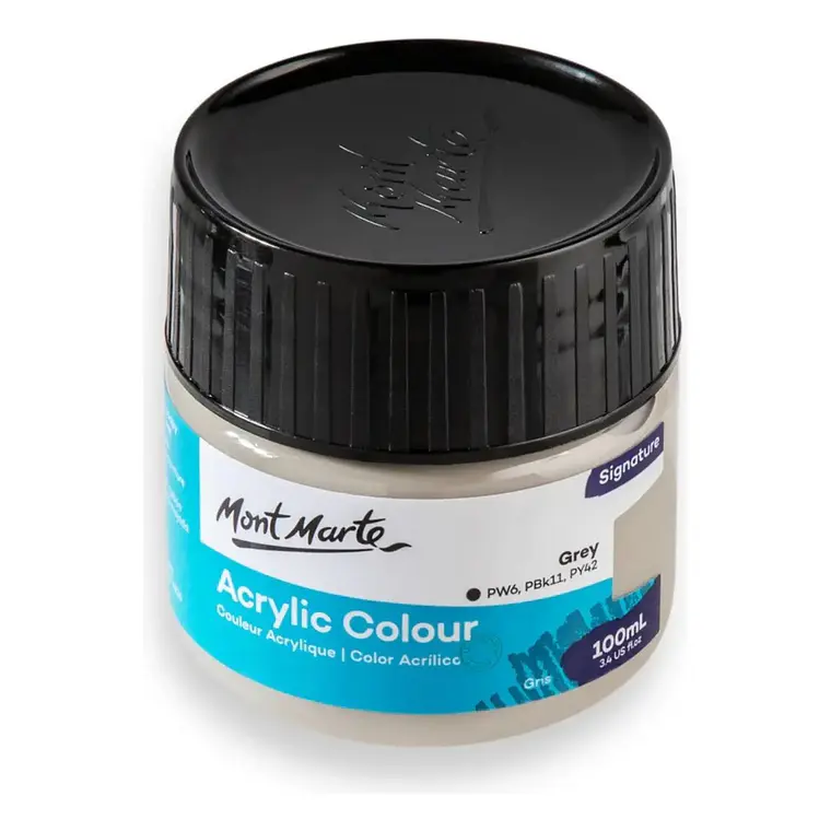 Pinturas Acrílicas Mont Marte Varios Colores 100 Ml Pote 8