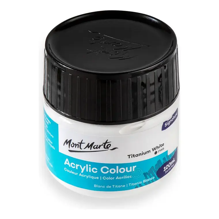 Pinturas Acrílicas Mont Marte Varios Colores 100 Ml Pote 11
