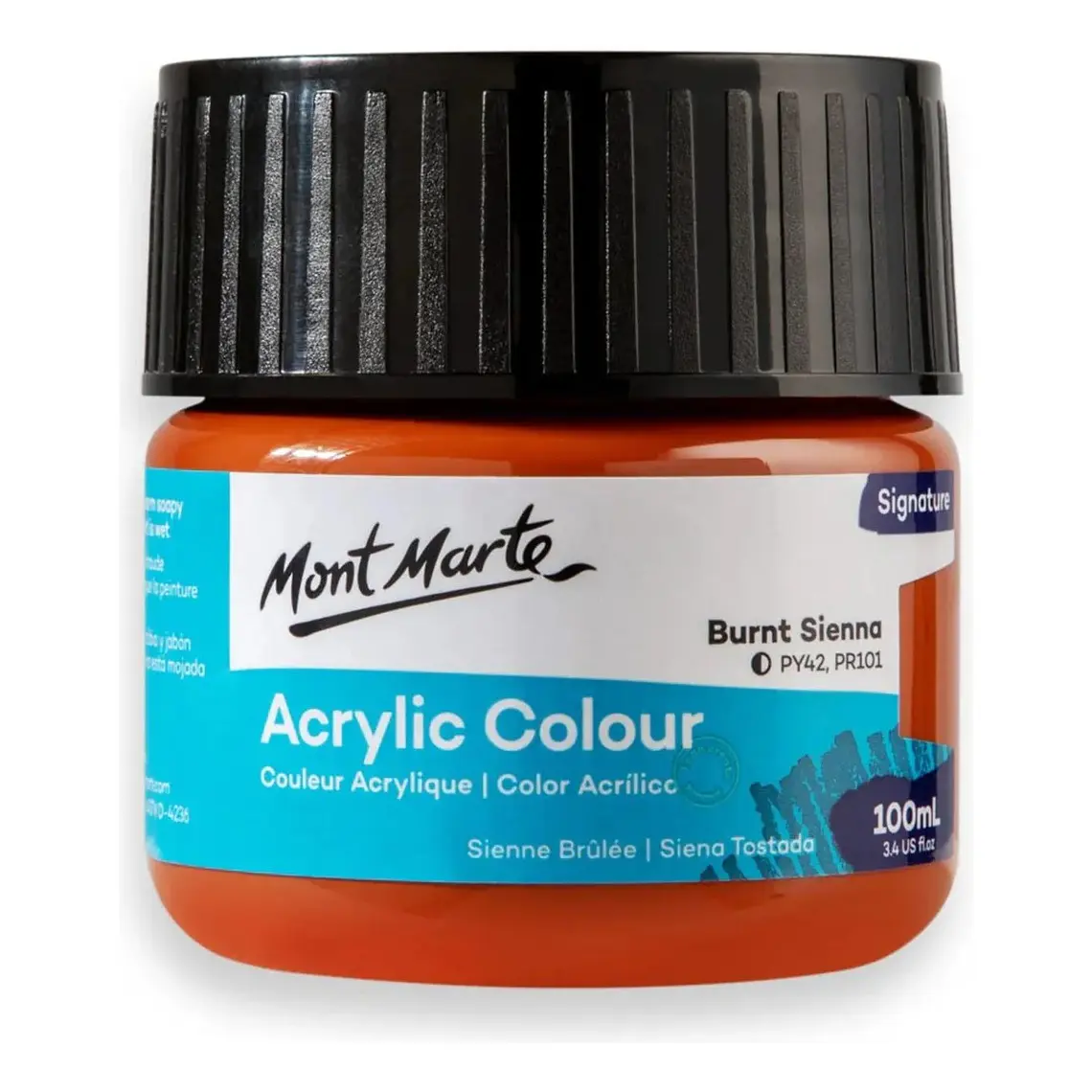Pinturas Acrílicas Mont Marte Varios Colores 100 Ml Pote 13