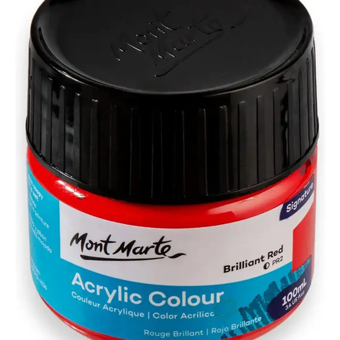 Pinturas Acrílicas Mont Marte Varios Colores 100 Ml Pote 20