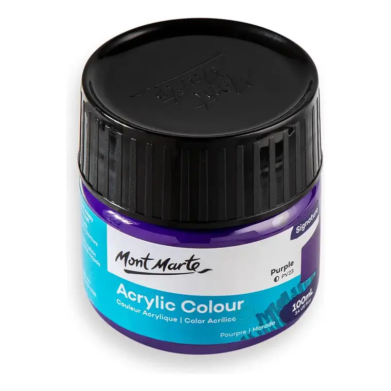 Pinturas Acrílicas Mont Marte Varios Colores 100 Ml Pote 29