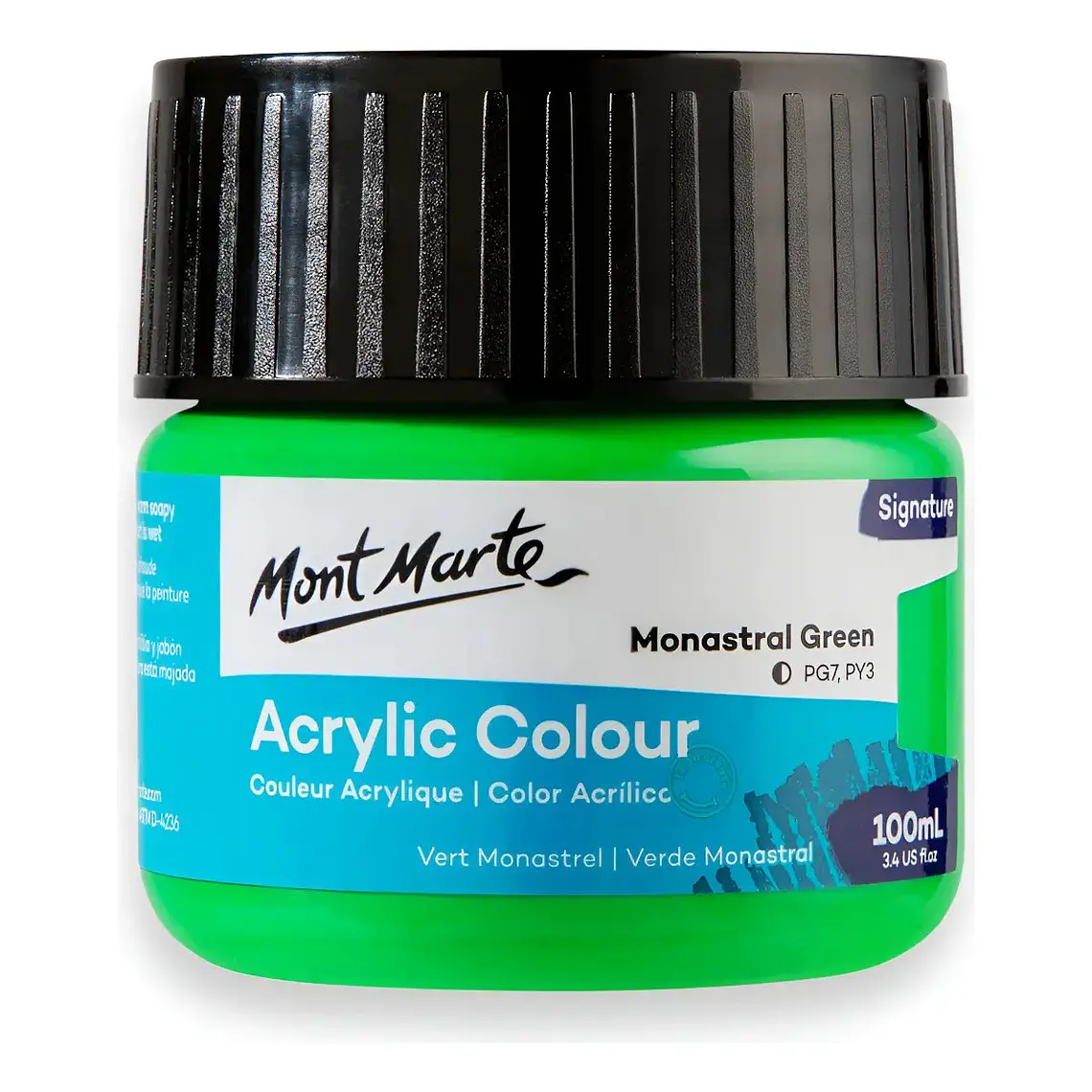 Pinturas Acrílicas Mont Marte Varios Colores 100 Ml Pote 31