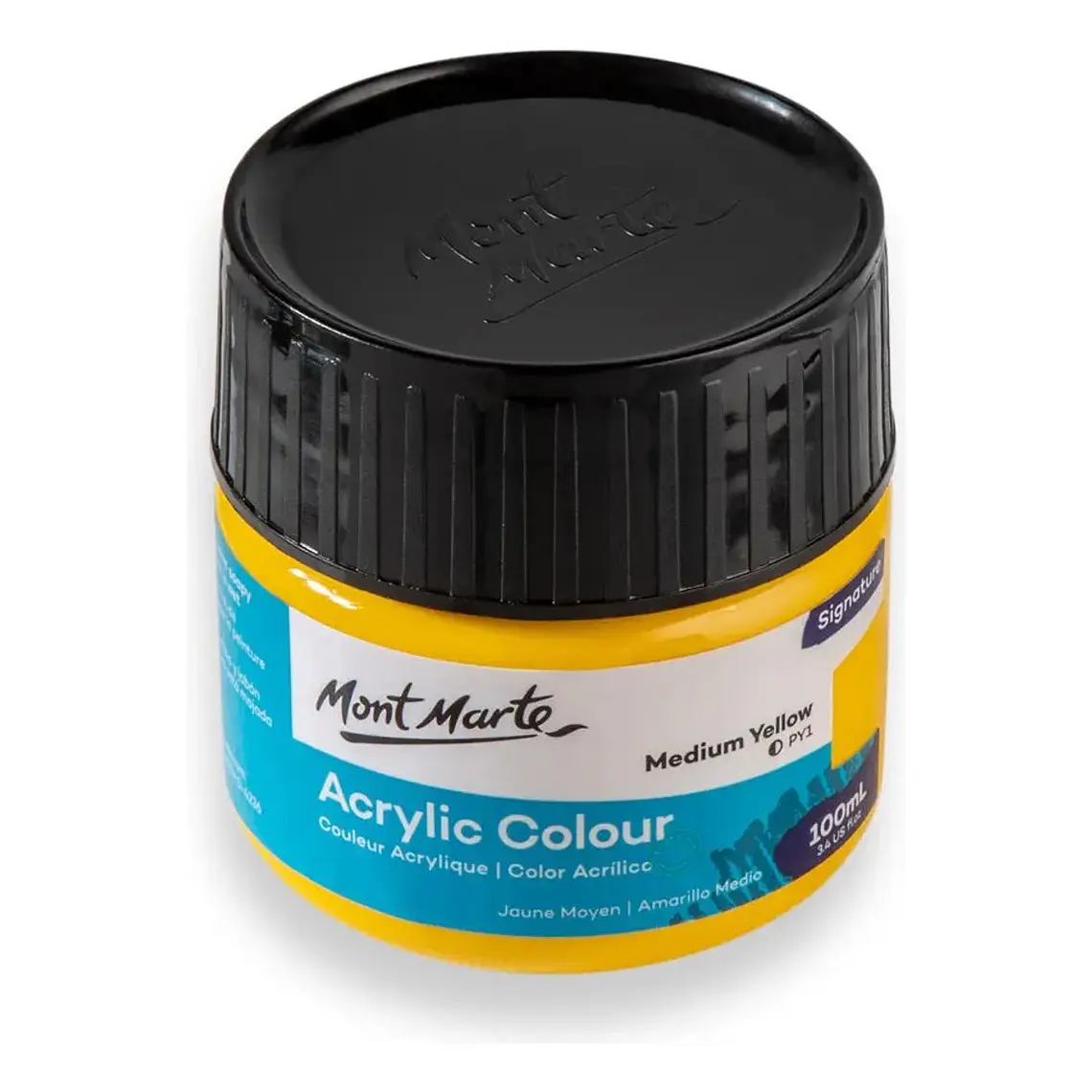 Pinturas Acrílicas Mont Marte Varios Colores 100 Ml Pote 35