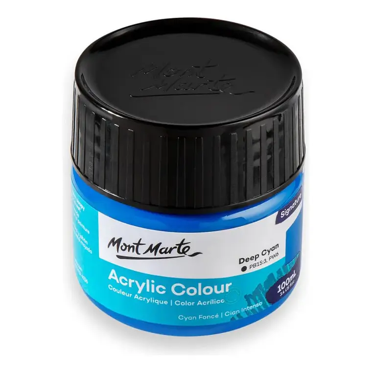Pinturas Acrílicas Mont Marte Varios Colores 100 Ml Pote 38