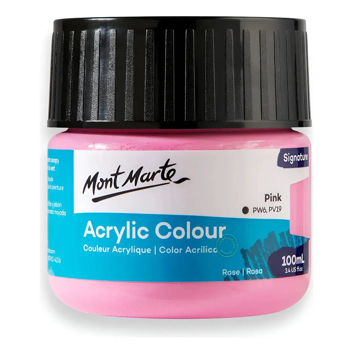 Pinturas Acrílicas Mont Marte Varios Colores 100 Ml Pote 43