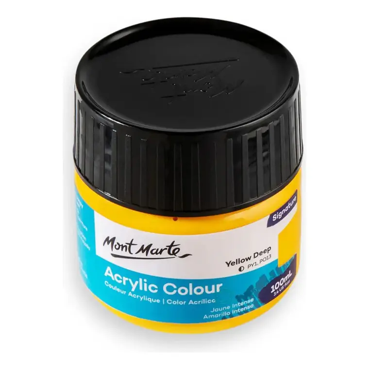 Pinturas Acrílicas Mont Marte Varios Colores 100 Ml Pote 53