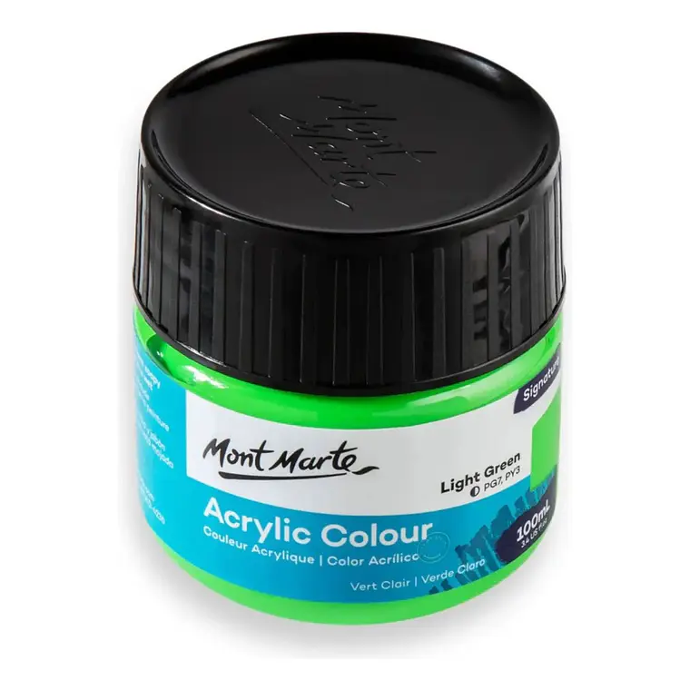 Pinturas Acrílicas Mont Marte Varios Colores 100 Ml Pote 62