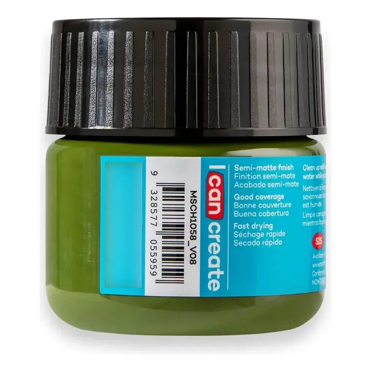 Pinturas Acrílicas Mont Marte Varios Colores 100 Ml Pote 66