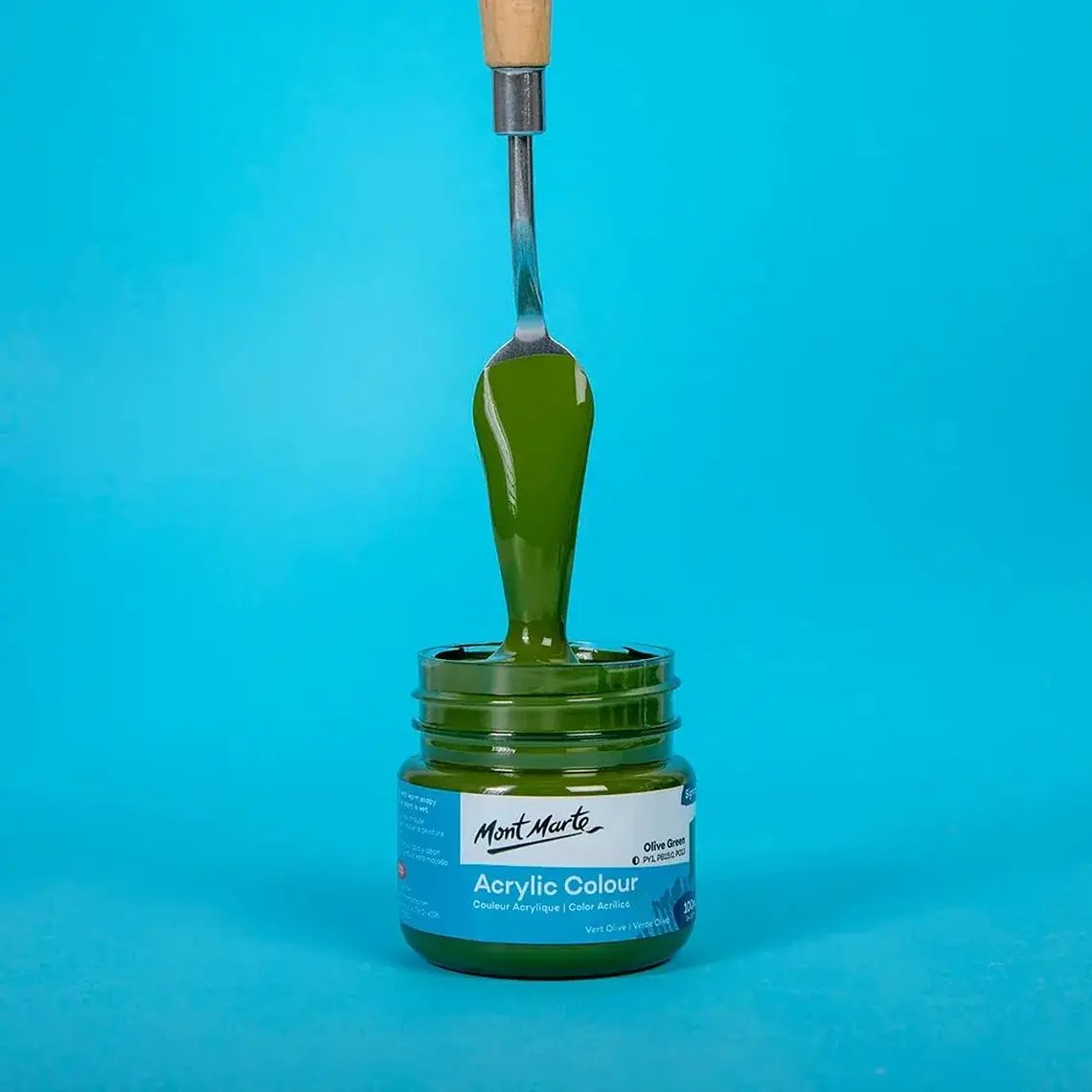 Pinturas Acrílicas Mont Marte Varios Colores 100 Ml Pote 67