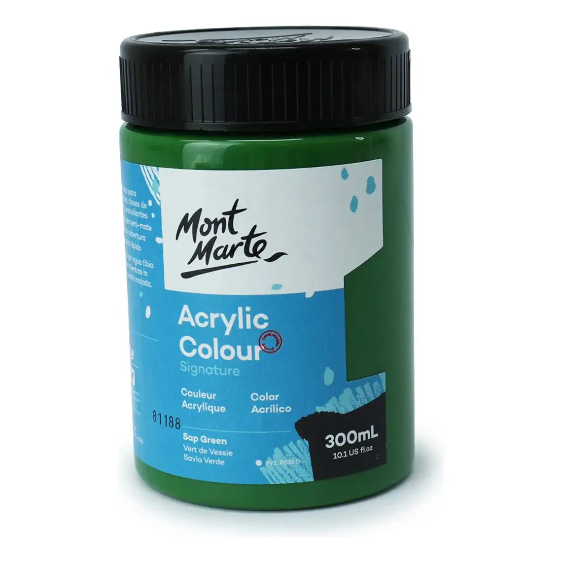 Pintura Acrílica Mont Marte 300 Ml - Varios Colores 1