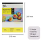Block Para Pastel Mont Marte A4 180g 12 Hojas 4 Colores - Miniatura 5