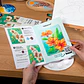 Kit De Arte Pintura Acrílica Flores Mont Marte 23 Pcs - Miniatura 8