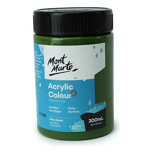 Pintura Acrílica Mont Marte 300 Ml - Varios Colores