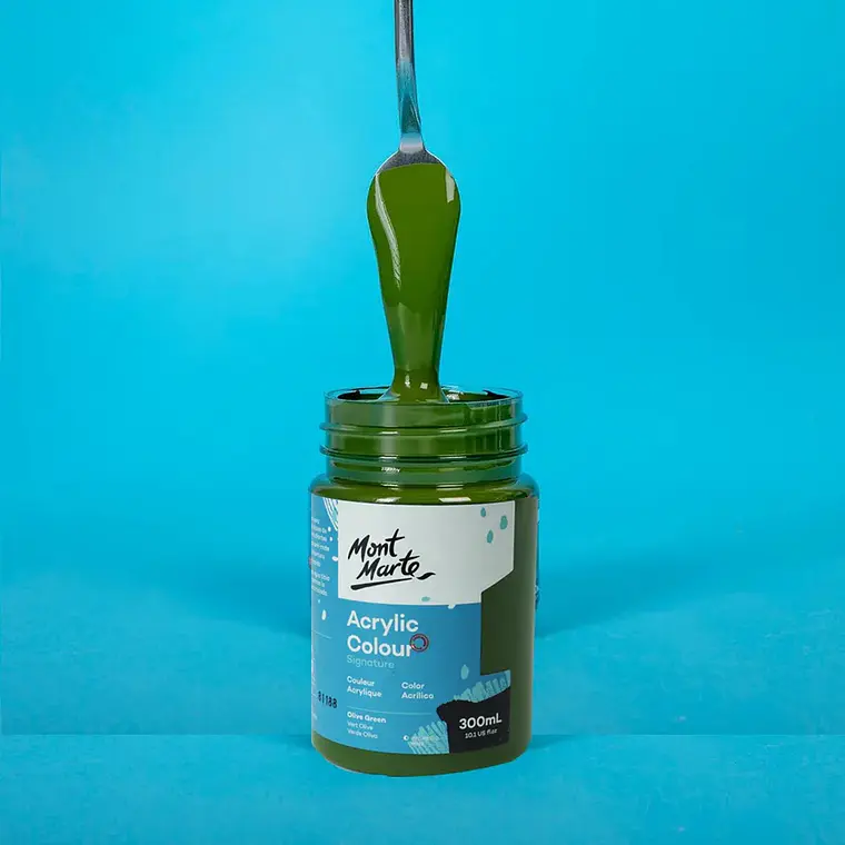 Pintura Acrílica Mont Marte 300 Ml - Varios Colores 8
