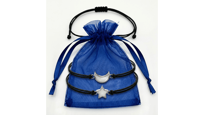 Pulseras Luminosas Luna y Estrella – Conexión Cósmica que Brilla en la Oscuridad 3