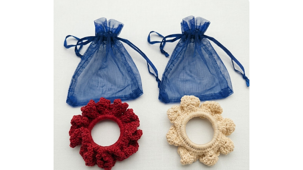 Cole para el Cabello Tejido Artesanal - 2 X 1  3