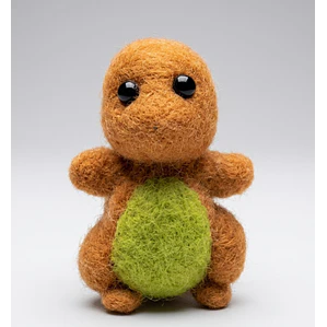 Charmander Artesanal de Vellón: Edición Coleccionista 