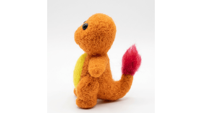 Charmander Artesanal de Vellón: Edición Coleccionista 