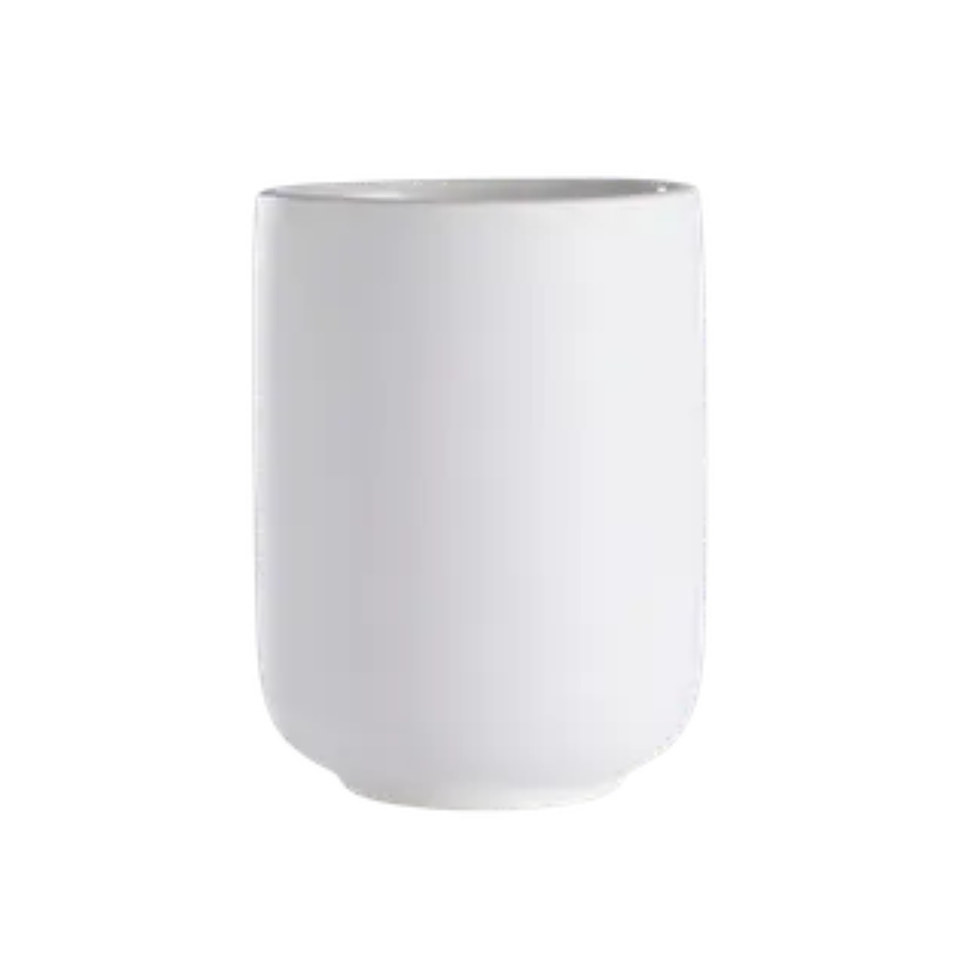 Vaso Baño Cerámica White | Tumbler 1