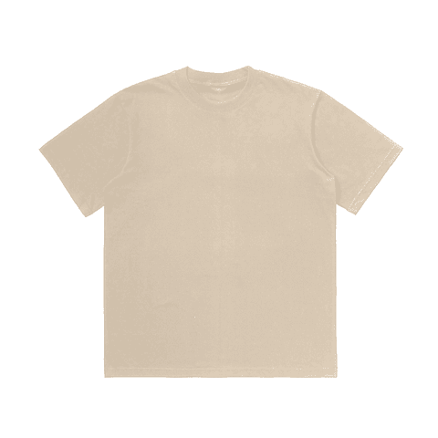 POLERA OVERSIZE "PORTAL DEL TRIUNFO" BEIGE