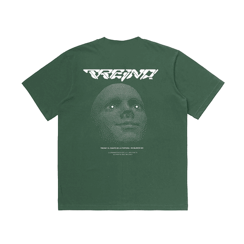 POLERA OVERSIZE "ENFAKII" VERDE