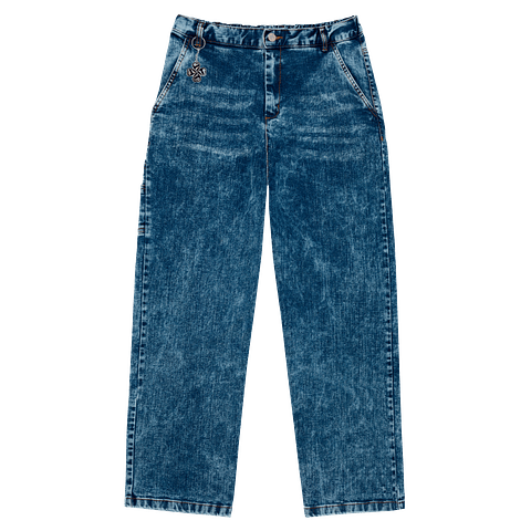 PANTALON CARPINTERO "TREBOL" BLUE JEANS