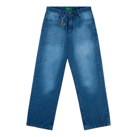 PANTALON BAGGY "TREBOL" BLUE JEANS 