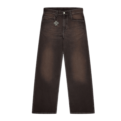 PANTALON BAGGY "TREBOL"  SEAMS FADE DESSERT 