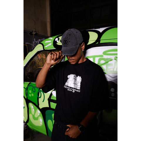 DAD HAT "GODERSIXTREINO777" STONE