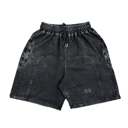 SHORT BAGGY STONE "GODERSIXTREINO777" FRENCH TERRY