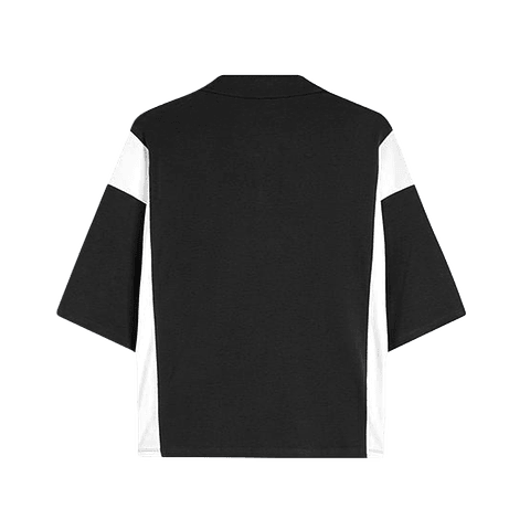 POLERA POLO "YOUNG MONEY" NEGRO/BLANCO