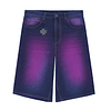 JORT BAGGY "TREBOL" PURPLE SWAG 