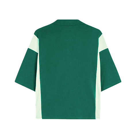 POLERA POLO "YOUNG MONEY" VERDE/BEIGE