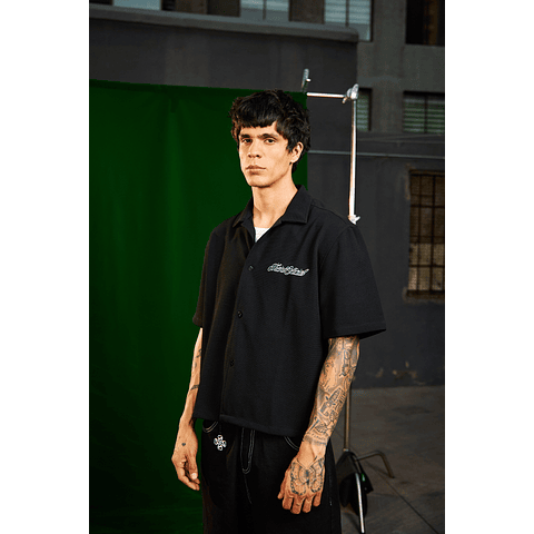 CAMISA "RIVELAZIONE" NEGRA