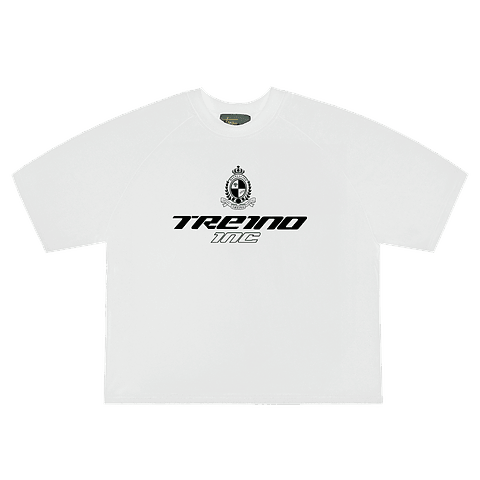 POLERA BOXY FIT "LUCKY CLUB" BLANCA 