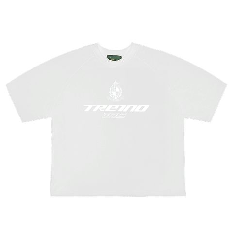 POLERA BOXY FIT "LUCKY CLUB" TRIPLE WHITE