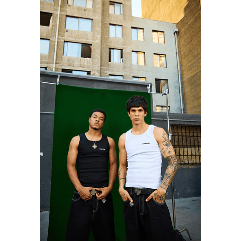 TANK TOP "RIVELAZIONE" BLANCA