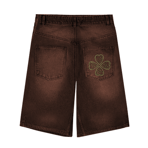 JORT BAGGY "TREBOL" SEAMS FADE DESSERT 