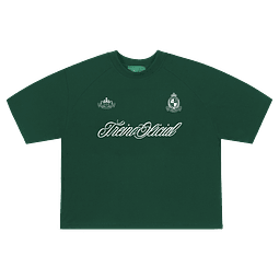 POLERA BOXY FIT "YOUNG MONEY" VERDE