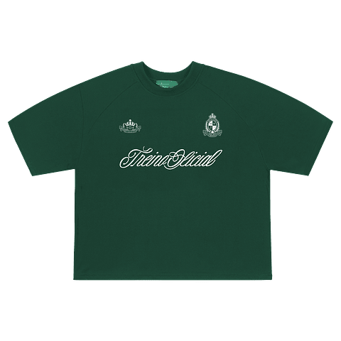 POLERA BOXY FIT "YOUNG MONEY" VERDE