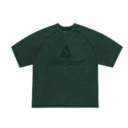 POLERA BOXY FIT "AMALFI" GREEN STONE 