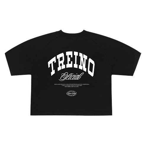 POLERA BOXY FIT "777" NEGRA