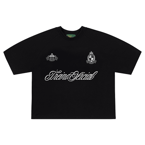 POLERA BOXY FIT "YOUNG MONEY" NEGRA