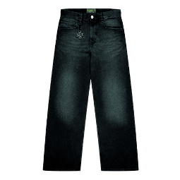 PANTALON BAGGY "TREBOL"  FOCUS BLACK