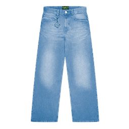 PANTALON BAGGY "TREBOL" LIGHT BLUE 