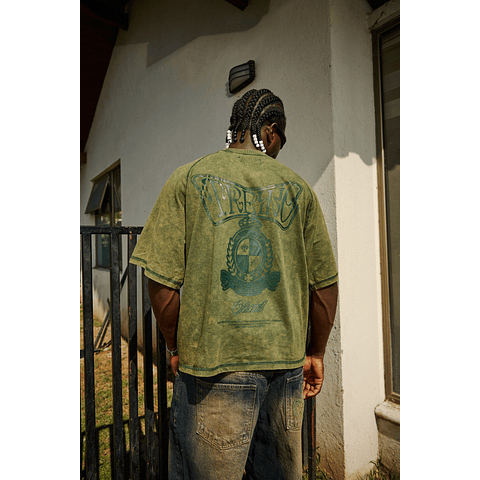 PANTALON BAGGY "TREBOL"  GREEN TINTED