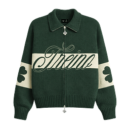 CHALECO "BIG LUCKY" VERDE DOUBLE ZIP 